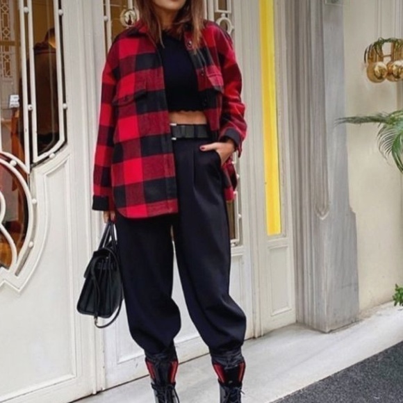 Zara Tops - Zara Plaid Shirt